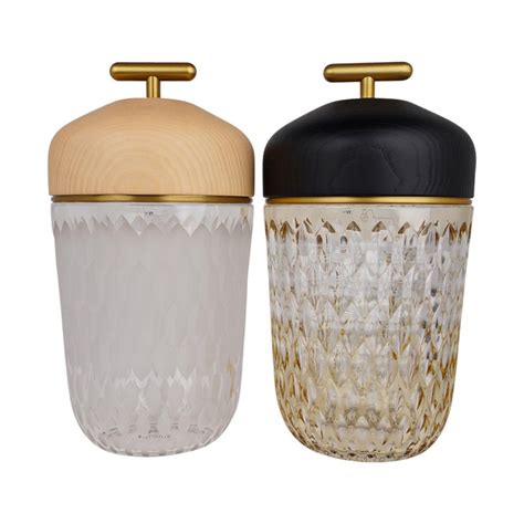 folia lamp hermes|Saint Louis Limited Edition Crystal and Wood Folia Portable Lamp .